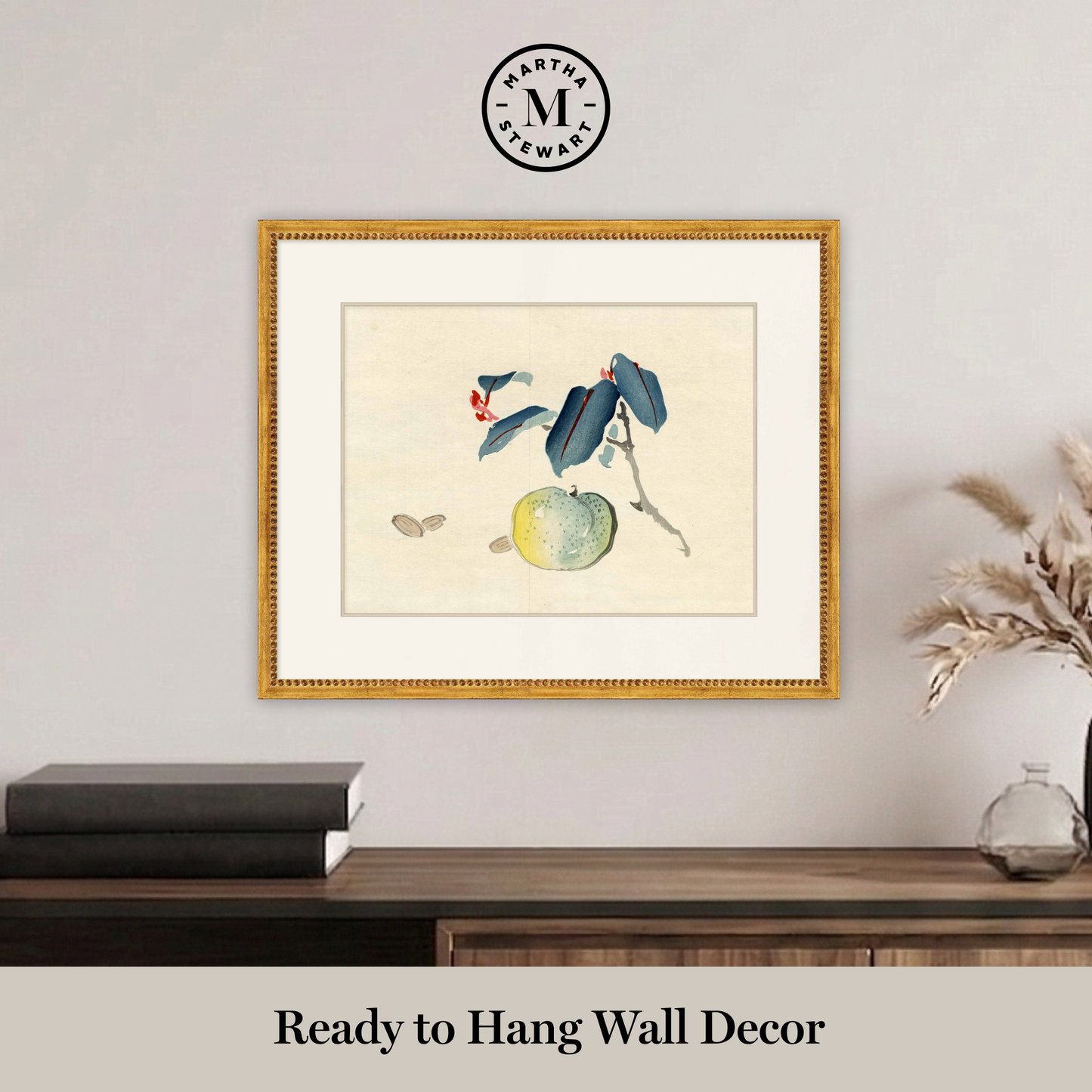 Martha Stewart Perry Street | Modern Still Life: Fruit Study | Framed Contemporary Botanical Art