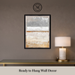 Martha Stewart Perry Street | Modern Abstract I | Framed Contemporary Textured Wall Art