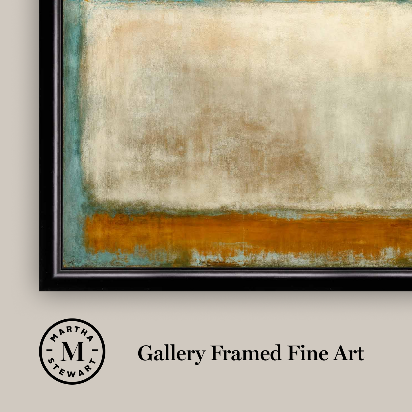 Martha Stewart Perry Street | Modern Abstract II | Framed Contemporary Color Field Art
