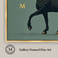 Martha Stewart Perry Street | Modern Equine Portrait | Framed Contemporary Horse Wall Art