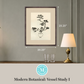 Martha Stewart Perry Street | Modern Botanical: Vessel Study II | Framed Contemporary Botanical Art