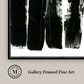 Martha Stewart Perry Street | Modern Abstract: Brush Study I | Framed Contemporary Black and White Art