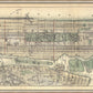 Martha Stewart Perry Street | Urban Map: Vintage Panorama | Framed Contemporary City Wall Art