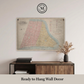 Martha Stewart Perry Street | Urban Map: District Grid Study | Framed Contemporary Map Art