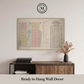 Martha Stewart Perry Street | Urban Map: Color Block District | Framed Modern Wall Art