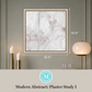 Martha Stewart Perry Street | Modern Abstract: Plaster Study I | Framed Contemporary Textured Wall Art