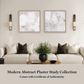 Martha Stewart Perry Street | Modern Abstract: Plaster Study I | Framed Contemporary Textured Wall Art
