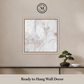 Martha Stewart Perry Street | Modern Abstract: Plaster Study I | Framed Contemporary Textured Wall Art