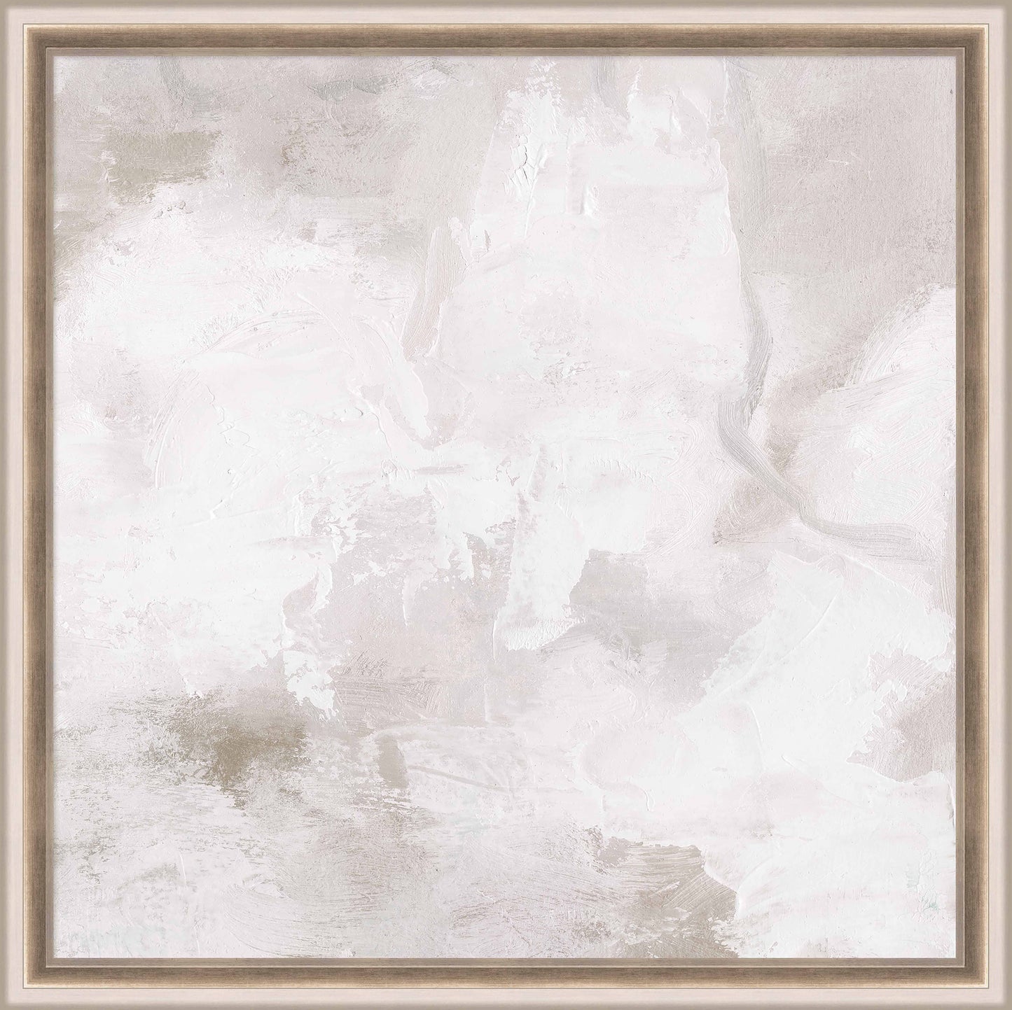 Martha Stewart Perry Street | Modern Abstract: Plaster Study II | Framed Contemporary Minimalist Art