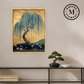 Martha Stewart Perry Street | Modern Landscape: Willow Study I | Framed Contemporary Wall Art