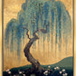 Martha Stewart Perry Street | Modern Landscape: Willow Study I | Framed Contemporary Wall Art