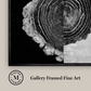 Martha Stewart Perry Street | Modern Abstract: Woodcut Study IV | Framed Contemporary Minimalist Art