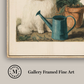 Martha Stewart Bedford | Garden Still Life: Cat in Garden | Framed Country Farmhouse Wall Art