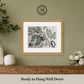 Martha Stewart Bedford | Orchard Botanical: Plum Branch | Framed Farmhouse Botanical Wall Art