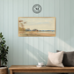 Martha Stewart Bedford | Pastoral Landscape: Open Field | Framed Country Farmhouse Wall Art