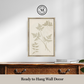 Martha Stewart Bedford | Shadow Botanical Study II | Framed Country Farmhouse Wall Art