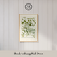 Martha Stewart Bedford | Vintage Vegetable Chart II | Framed Country Farmhouse Wall Art