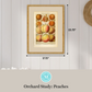 Martha Stewart Bedford | Orchard Study: Peaches | Framed Country Farmhouse Wall Art