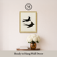 Martha Stewart Bedford | Decorative Bird Silhouette I | Framed Country Farmhouse Wall Art