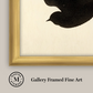 Martha Stewart Bedford | Decorative Bird Silhouette II | Framed Country Farmhouse Wall Art