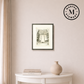 Martha Stewart Bedford | Historic Garden Plan I | Framed Country Farmhouse Wall Art