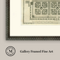 Martha Stewart Bedford | Historic Garden Plan II | Framed Country Farmhouse Wall Art