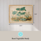 Martha Stewart Bedford | Root Vegetable Study | Framed Country Farmhouse Wall Art