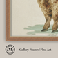 Martha Stewart Bedford | Livestock Portrait: Highland Calf | Framed Country Farmhouse Wall Art
