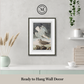 Martha Stewart Lily Pond | Seaside Study: Shorebirds in Motion | Framed Coastal Cottage Wall Art