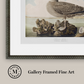 Martha Stewart Lily Pond | Coastal Bird Study: Gulls Pair | Framed Coastal Cottage Wall Art