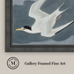 Martha Stewart Lily Pond | Seaside Study: Flying Gulls | Framed Coastal Cottage Wall Art