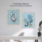 Martha Stewart Lily Pond | Coastal Botanical: Coral Study | Framed Coastal Cottage Wall Art