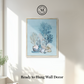 Martha Stewart Lily Pond | Coastal Botanical: Coral Study | Framed Coastal Cottage Wall Art