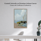 Martha Stewart Lily Pond | Harbor Scene: Sailboat | Framed Coastal Cottage Wall Art