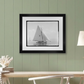 Martha Stewart Lily Pond | Nautical Photography: Sailboat II | Framed Coastal Cottage Wall Art