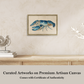 Martha Stewart Lily Pond | Marine Study: Lobster | Framed Coastal Cottage Wall Art