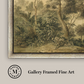 Martha Stewart Bedford | Pastoral Landscape: Tree Line | Framed Country Farmhouse Wall Art