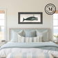 Martha Stewart Lily Pond | Marine Study: Whale | Framed Coastal Cottage Wall Art