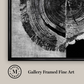 Martha Stewart Perry Street | Modern Abstract: Woodcut Study III | Framed Contemporary Black and White Art