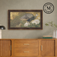 Martha Stewart Perry Street | Modern Wildlife: Peacock in Bloom | Framed Contemporary Animal Art