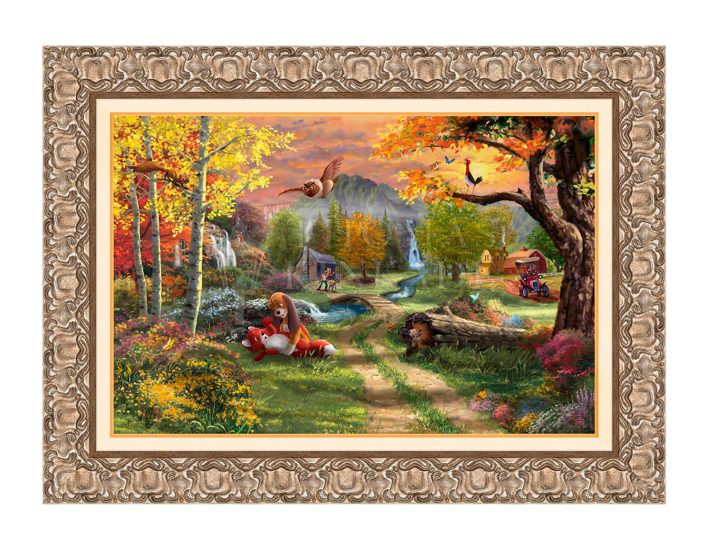 Disney The Fox and the Hound - Jewel Edition Art