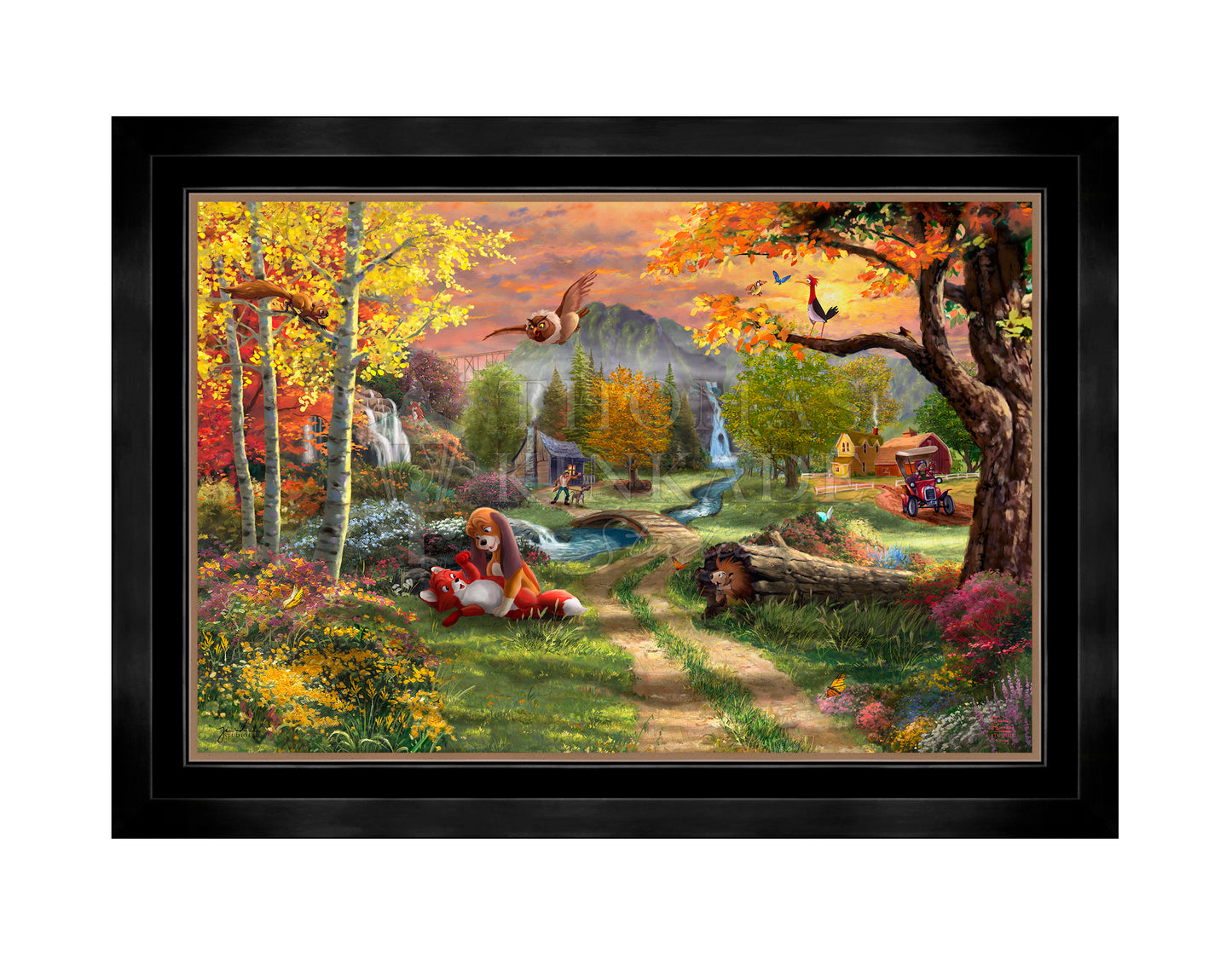Disney The Fox and the Hound - Limited Edition Canvas