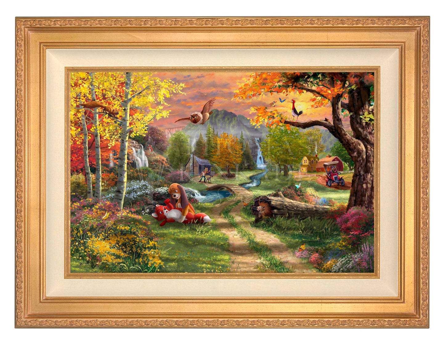 Disney The Fox and the Hound - Jewel Edition Art