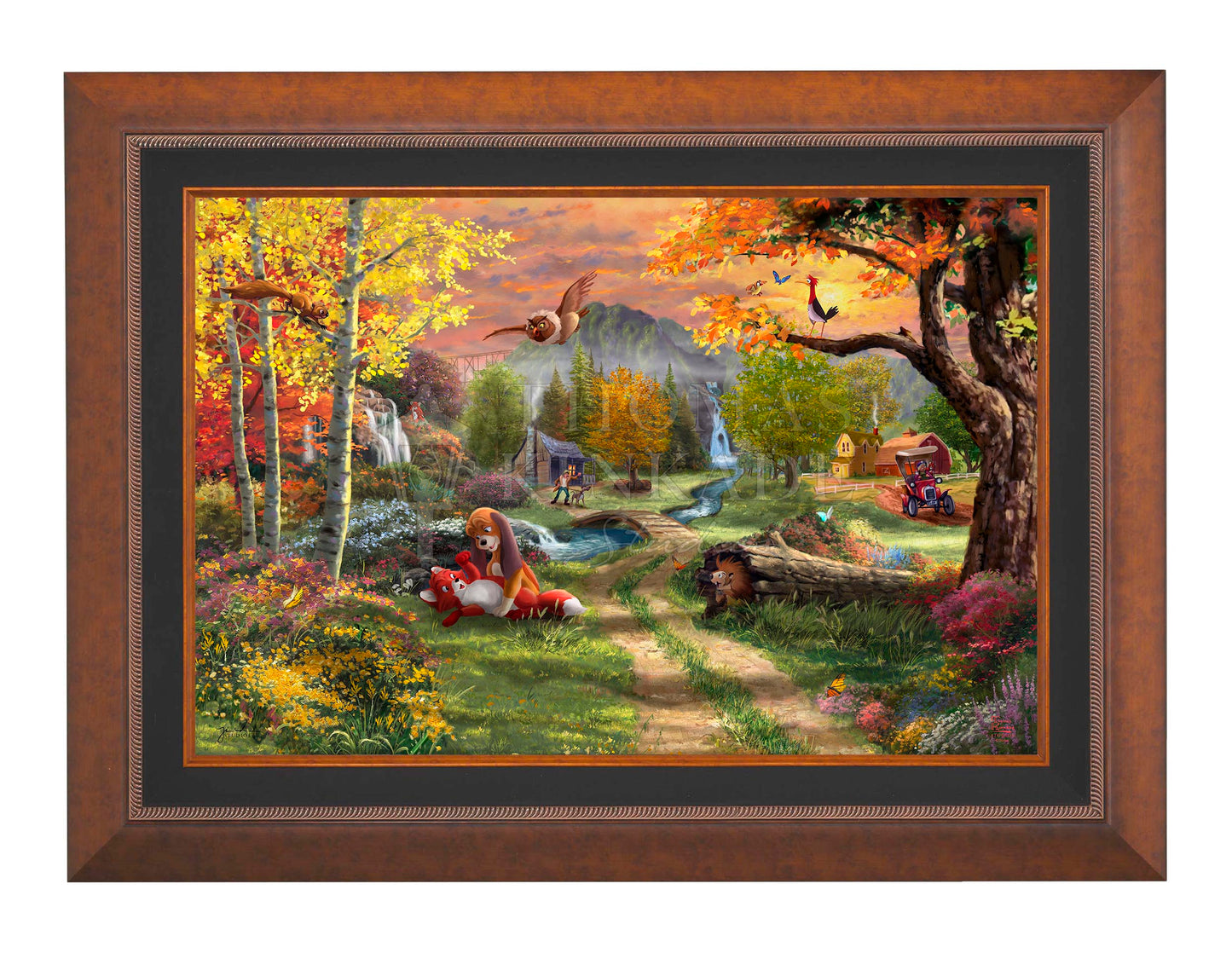 Disney The Fox and the Hound - Jewel Edition Art