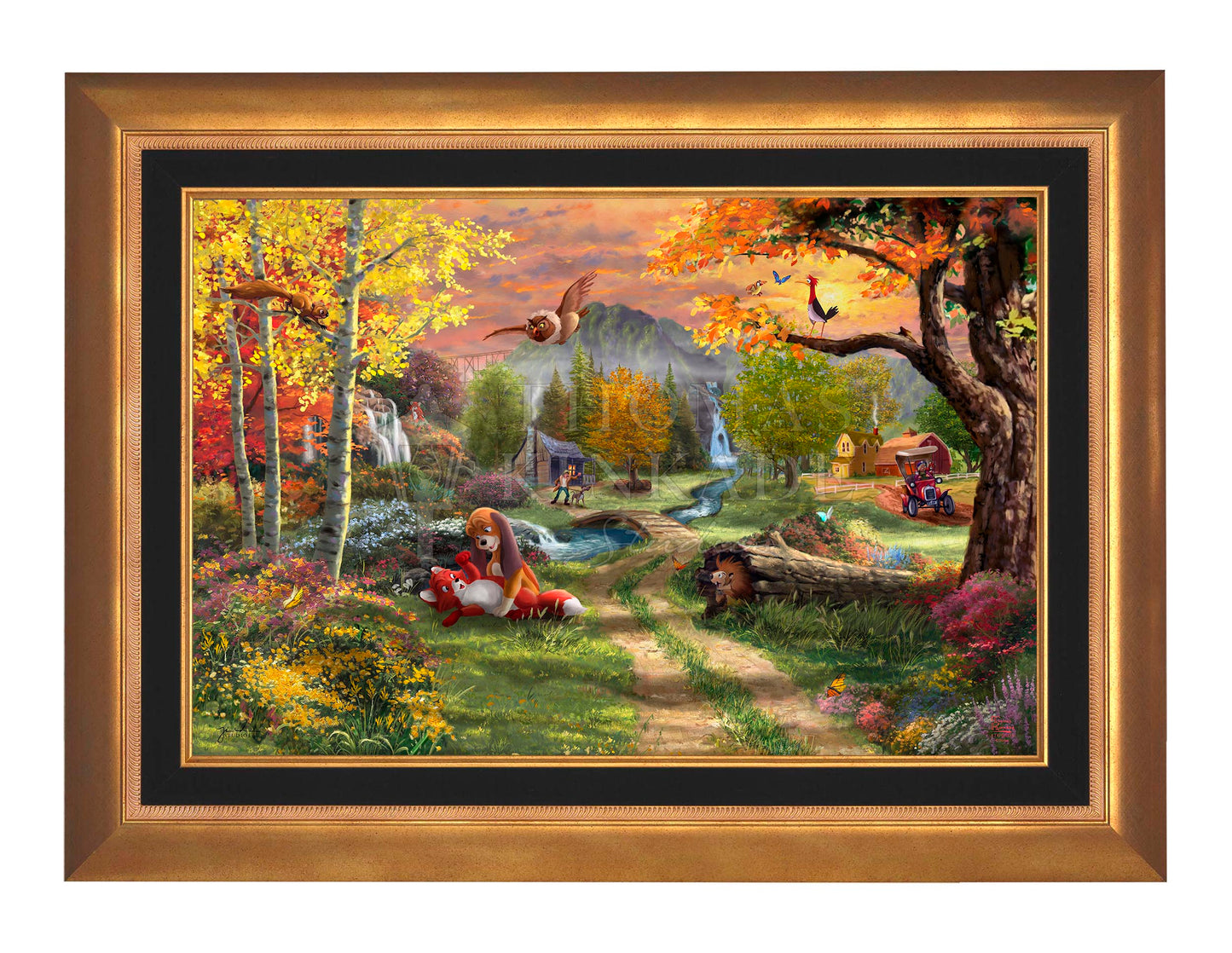 Disney The Fox and the Hound - Limited Edition Canvas