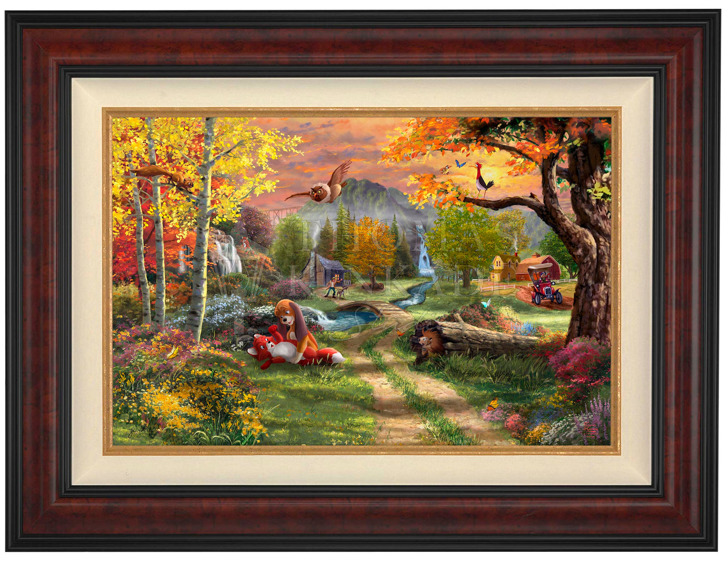Disney The Fox and the Hound - Limited Edition Canvas
