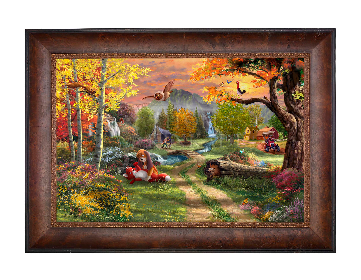 Disney The Fox and the Hound - Limited Edition Canvas