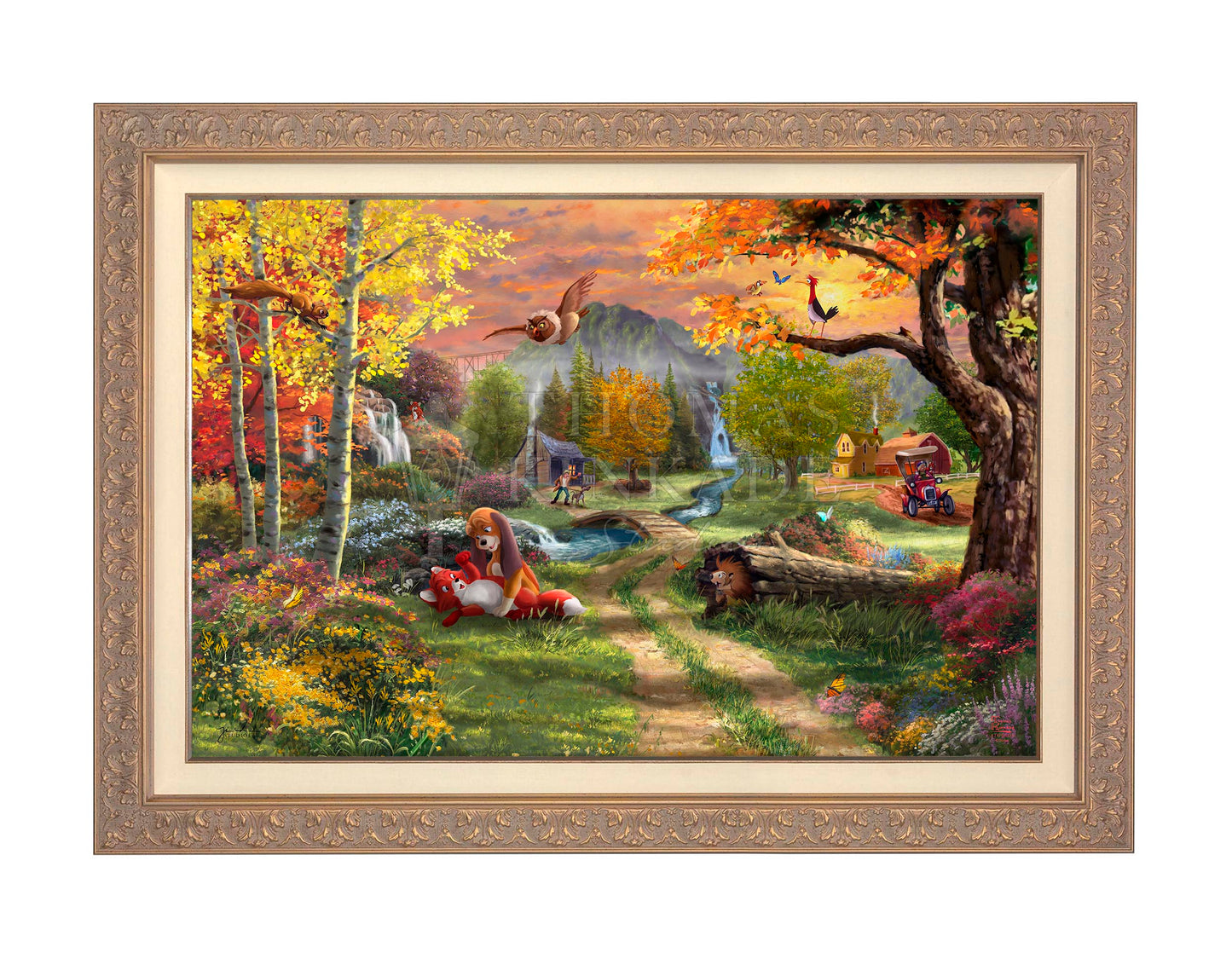 Disney The Fox and the Hound - Jewel Edition Art
