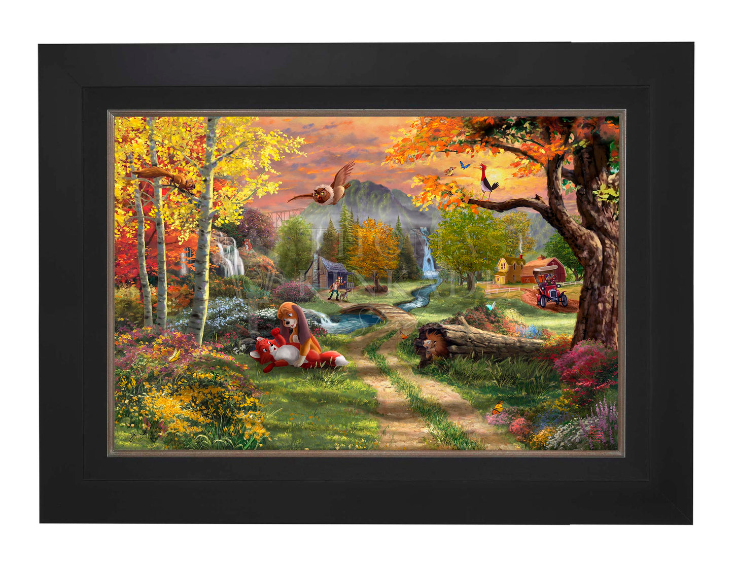 Disney The Fox and the Hound - Jewel Edition Art