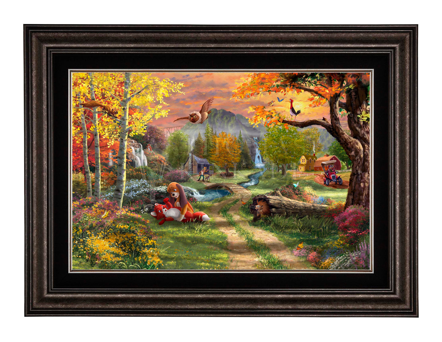 Disney The Fox and the Hound - Limited Edition Canvas